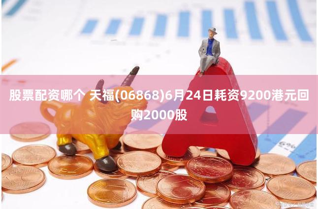 股票配资哪个 天福(06868)6月24日耗资9200港元回购2000股