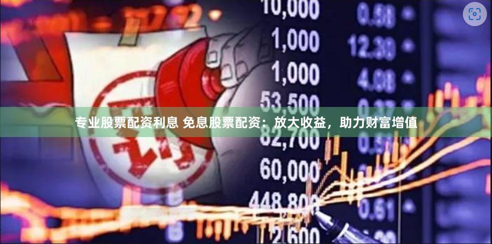 专业股票配资利息 免息股票配资：放大收益，助力财富增值