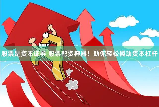 股票是资本证券 股票配资神器！助你轻松撬动资本杠杆